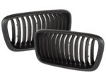 Priekinės viengubos grotelės BMW E38 (94-01), juodos matinės - Image 2