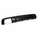Galinio bamperio difuzorius (2x0) BMW E39 (95-03) , juodas blizgus - Image 2