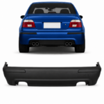 Galinis bamperis M5 Look BMW E39, sedanui, be PDC daviklių skylių (95-04)