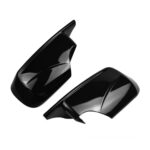 Veidrodėlių dangteliai M-Look BMW E39 (95-04) blizgūs juodi - Image 2