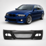 Priekinis bamperis M3 Look BMW E46 sedan / touring / coupe (98-05), be PDC