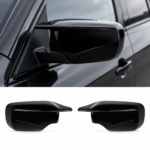 Veidrodėlių Dangteliai M look BMW E46 Sedan / Touring / Compact, juodi blizgūs