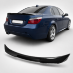 Spoileris ant bagažinės dangčio M4 Style BMW E60 (03-10), juodas blizgus