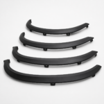 BMW E70 ratų arkų apdailos komplektas (2006-2013), matinė juoda - Image 2