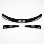Priekinio bamperio M-Sport pažeminimas (lipas) BMW E90 / E91, juodas blizgus - Image 2