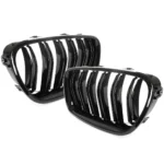 Priekinės grotelės Performance BMW F10 / F11 5 Serijai (10-17), dvigubos blizgios