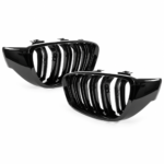 Priekinės dvigubos grotelės Performance BMW F32 / F33 / F36 / F80 / F82, juodos blizgios