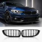 Priekinės dvigubos grotelės Performance BMW F32 / F33 / F36 / F80 / F82, juodos blizgios