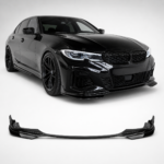 Priekinio bamperio lipas Performance BMW G20 / G21 (18-22) su M-Pack, juodas blizgus