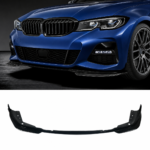 Priekinio bamperio lipas Performance BMW G20 / G21 (18-22) su M-Pack, juodas blizgus