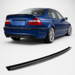 Spoileris ant bagažinės BMW E46 sedan / coupe / cabrio (98-06), juodas blizgus