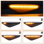 LED šoninių posūkių žibintai, dinaminiai BMW E70 / E71 / E72 / F25 - Image 2