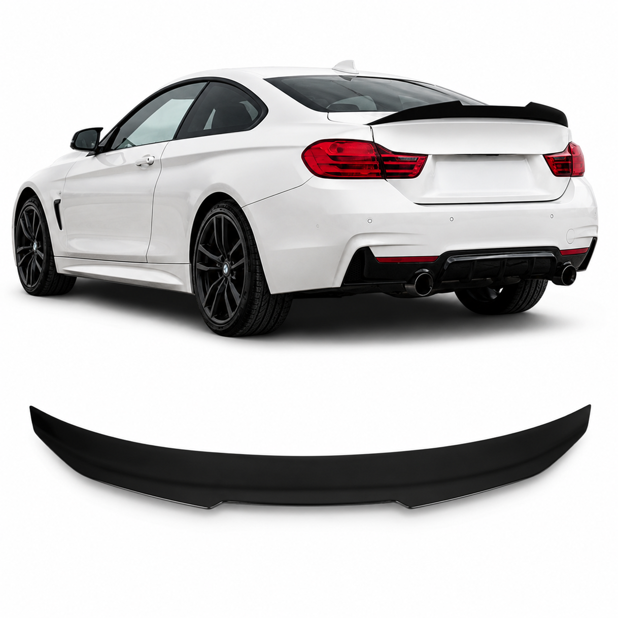 f32-coupe-psm-spoileris Bagažinės spoileris PSM style BMW F32 Coupe, juodas blizgus - Image 1