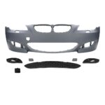 Priekinis bamperis M5 Look BMW E60 / E61 (03-10), be PDC, gruntuotas - Image 2