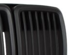 Priekinės viengubos bamperio grotelės BMW 3 E30 1982–1994, matinės juodos - Image 4