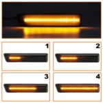 Šoninių posūkių rinkinys Smoked Dynamic LED, 2 vnt. BMW 3 E36 LCI 1996–1999 - Image 3