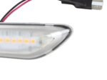 Šoniniai posūkiai LED, skaidrūs dinaminiai BMW E46 - Image 6