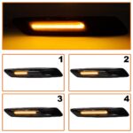 Šoninių posūkių rinkinys Smoked Dynamic LED, 2 vnt. BMW 3 E90 E91 E92 E93 2004–2013 - Image 7