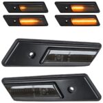 Šoninių posūkių rinkinys Smoked Dynamic LED, 2 vnt. BMW 5 E34 1987–1996 - Image 4