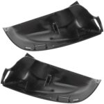 Veidrodėlių dangteliai BMW E60 / E61 / E63 / E64 / F01 / F02 blizgūs, juodi - Image 6