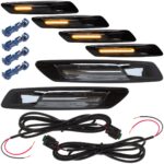 Šoninių posūkių rinkinys Smoked Dynamic LED, 2 vnt. BMW X1 E84 2009–2015 - Image 9
