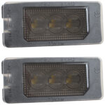 LED numerių apšvietimo komplektas BMW E90 / E91 (05-11), tamsinta versija