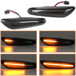 Šoninių posūkių rinkinys LED, smoked dinaminiai, 2 vnt. BMW 1 E81 E82 E87 E88
