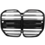 Priekinės grotelės M-Style BMW G22 / G23 (20-), juodos blizgios