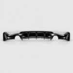 BMW F32 / F33 / F36 M-sport galinio buferio difuzorius juodas, blizgus (1×1)
