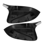 Veidrodėlių dangteliai BMW G01 / G02 / G05 / G06 / G07 M-Look, juodi blizgūs - Image 3