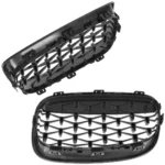 Dvigubos Diamond priekinio bamperio grotelės BMW F20 / F21 (11-15) - Image 2