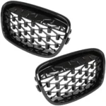 Dvigubos Diamond priekinio bamperio grotelės BMW F20 / F21 (11-15)
