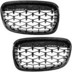 Dvigubos Diamond priekinio bamperio grotelės BMW F20 / F21 (11-15) - Image 3