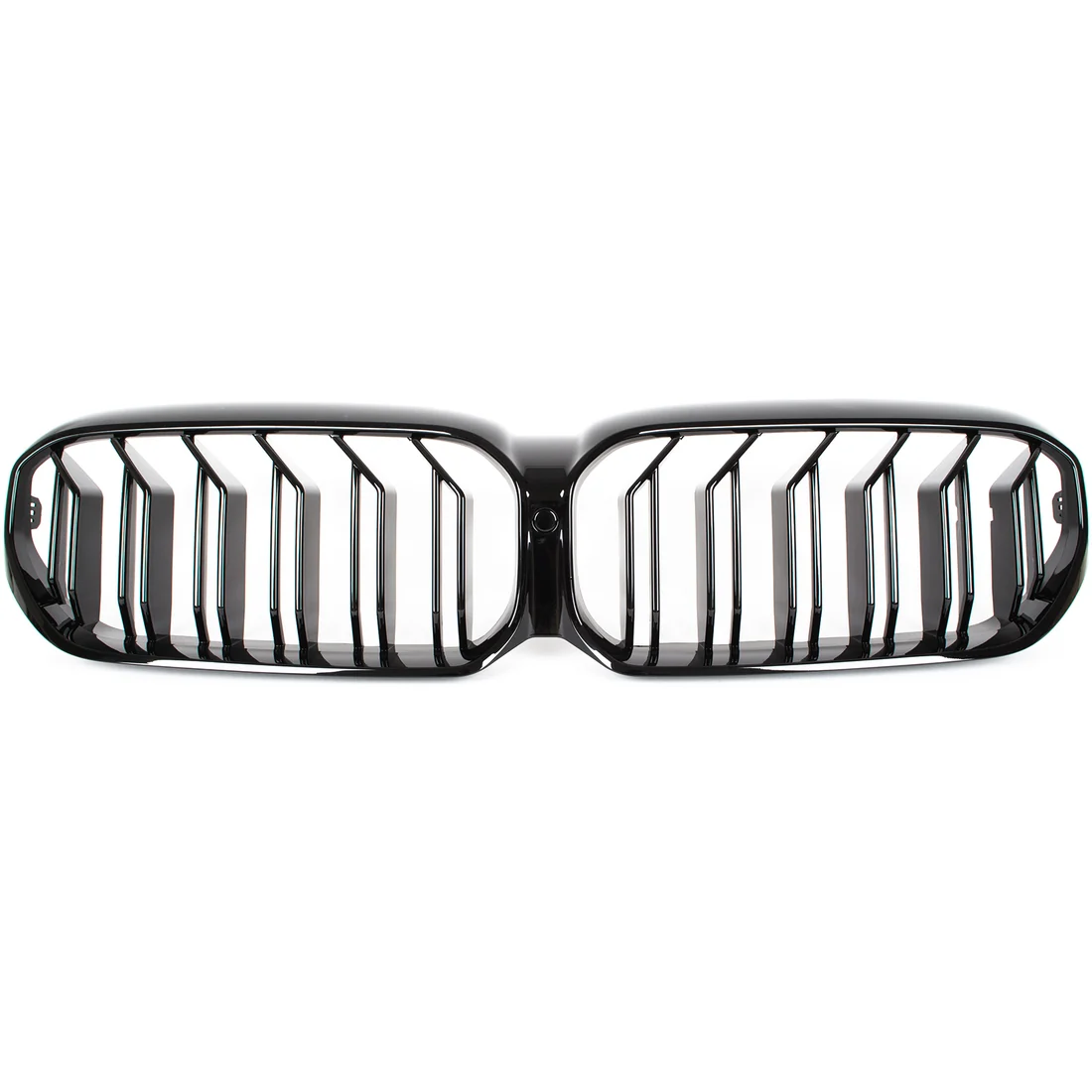 bmw-g30-g31-lci-priekinės-bamperio-grotelės Dvigubos Performance grotelės G30 / G31 (21- LCI), juodos blizgios - Image 1
