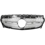 Priekinės Diamond grotelės Mercedes-Benz CLA C117 (13-19) su laikikliais