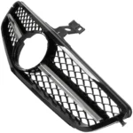 Priekinės grotelės Mercedes-Benz W204 (07-14), juodos su chromu - Image 3