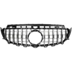 Priekinės grotelės Mercedes W213 / S213 / C238 / A238, juodos + chromuotos
