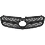 Priekinės Diamond grotelės Mercedes VITO W447 2014- (Juodos su chromu) - Image 2