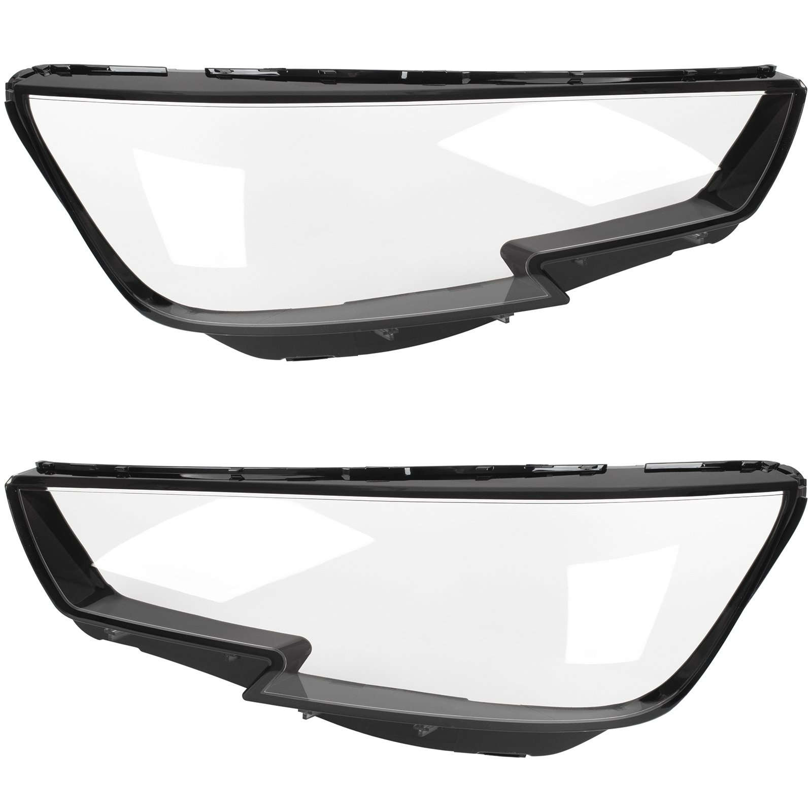 pol_po_Audi-A4-B9-15-19-szklo-klosz-reflektora-lewe-prawe-2-szt-KPL-31685_1 Žibintų stiklų komplektas Audi A4 B9 (2015–2019), 2 vnt. - Image 1